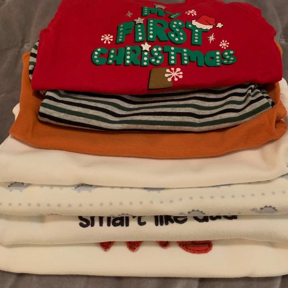 Baby Bodysuits -Boy 7 items